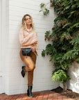 Garden Peony Mini Crossbody - Black - image 2