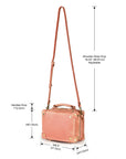 Cedar Mini Trunk Crossbody in Blush - photo 8