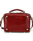 Cedar Mini Trunk Crossbody in Burgundy - photo 1