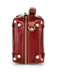 Cedar Mini Trunk Crossbody in Burgundy - photo 6