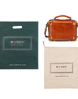 Cedar Mini Trunk Crossbody in Caramel - photo 17