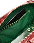 Cedar Mini Trunk Crossbody in Kale/Burgundy - photo 13