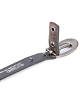 Rosa Flourish Leather Belt - Grey - image 7