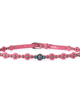Rosa Flourish Leather Belt - Pink - image 5