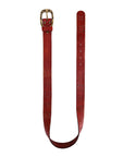 Blooming Crocus Leather Belt - Cognac - image 9