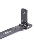 Blooming Crocus Leather Belt - Grey - image 7