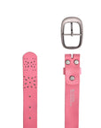 Blooming Crocus Leather Belt - Pink - image 6