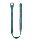 Blooming Crocus Leather Belt - Turquoise - image 7