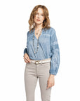 Vintage Soul Leather Belt - White - image 2