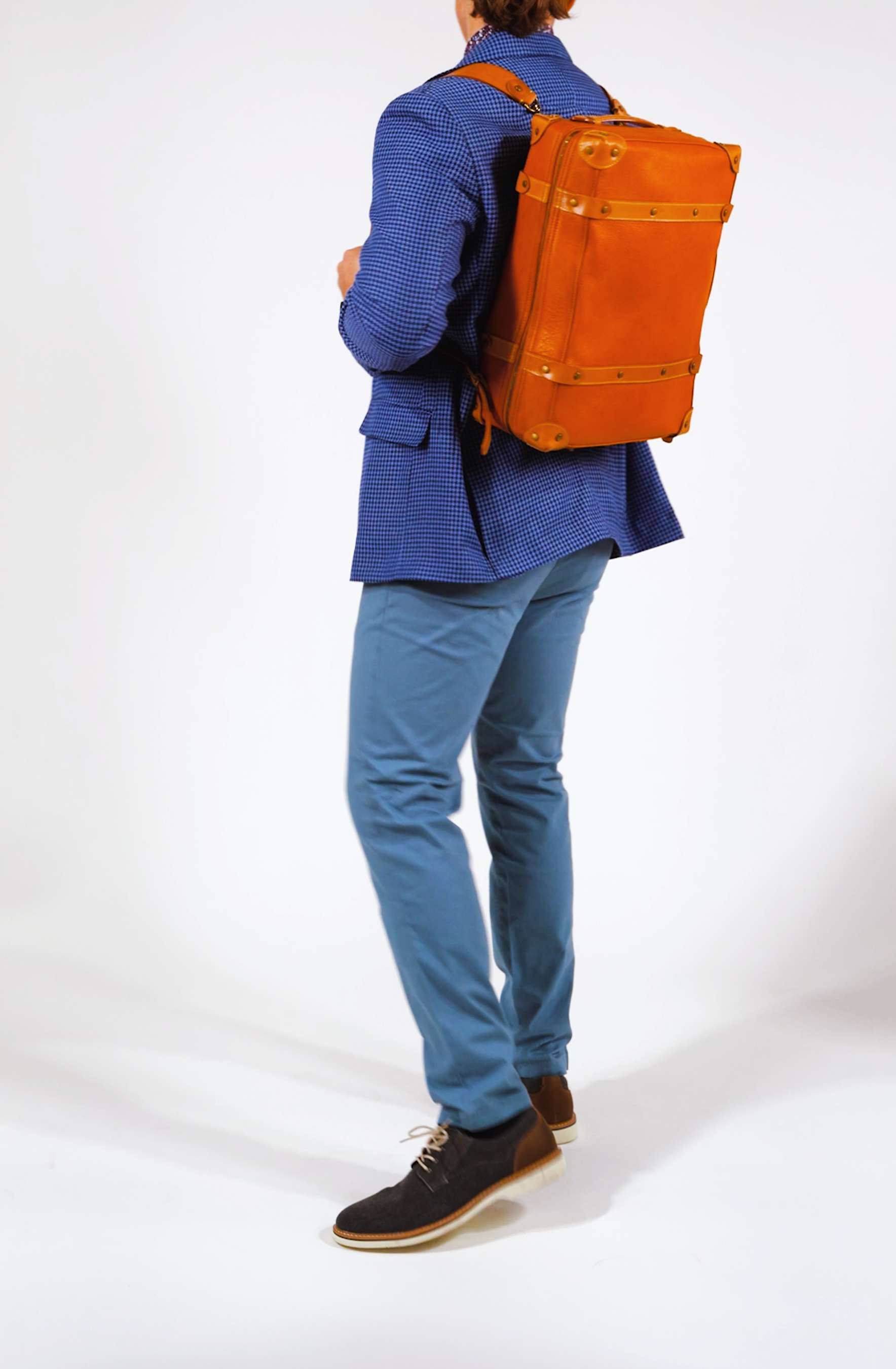 Speedwell Small Leather Trunk Backpack – Old Trend