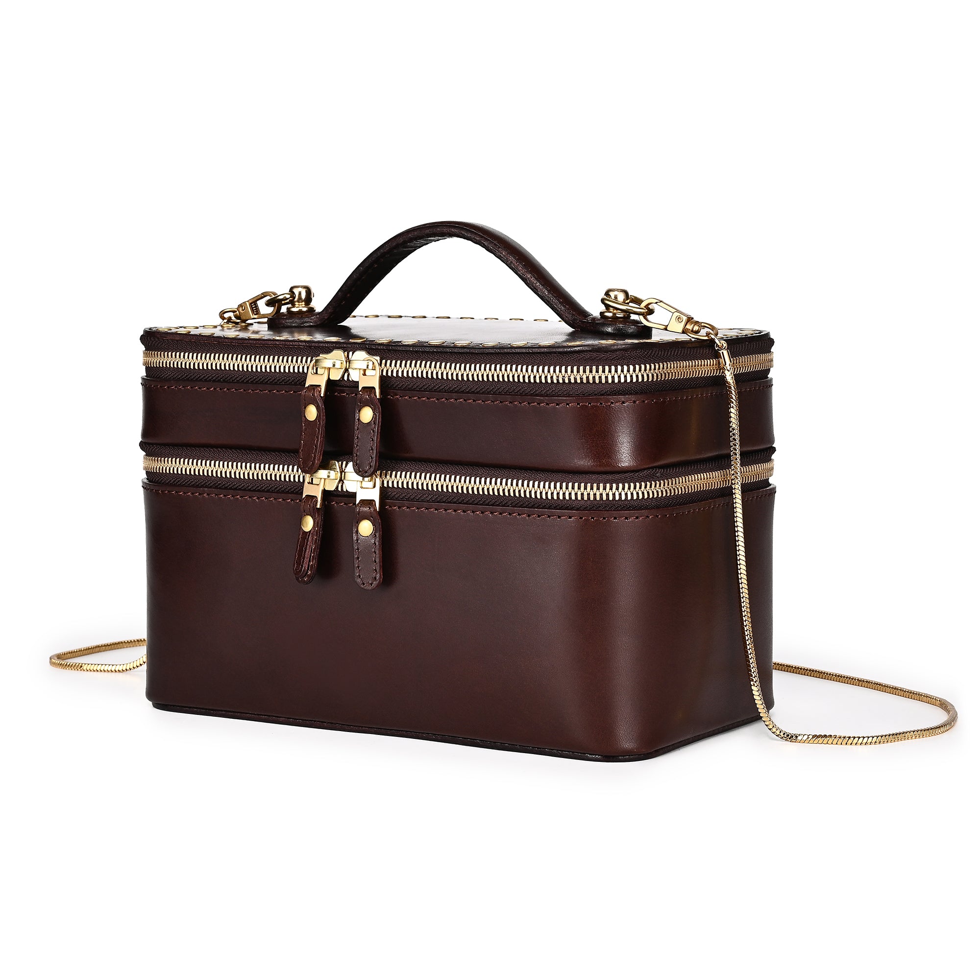 Ixia Small Leather Vanity Trunk – Old Trend