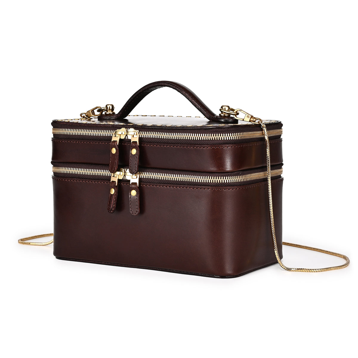 Ixia Small Leather Vanity Trunk – Old Trend