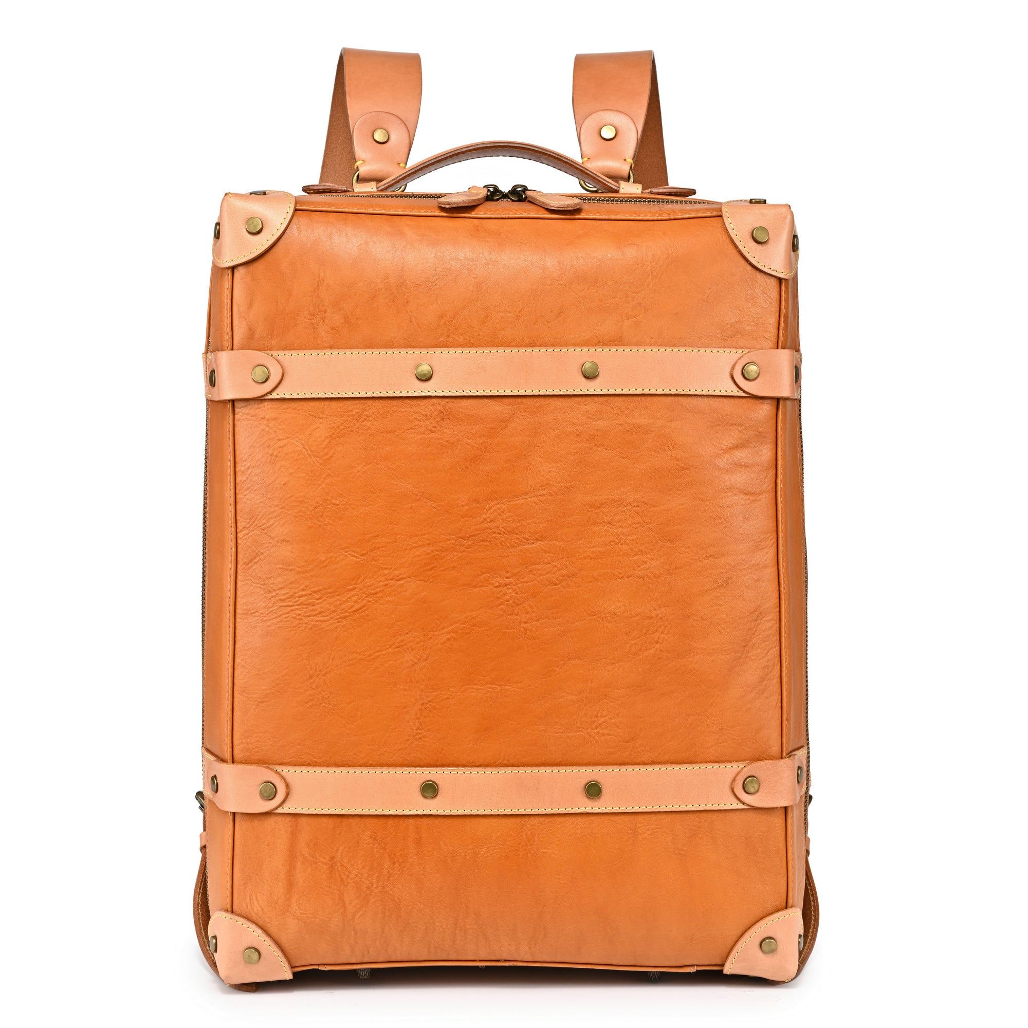 ラングロール　バックヴィンテージ Speedwell Small Leather Trunk Backpack – Old Trend