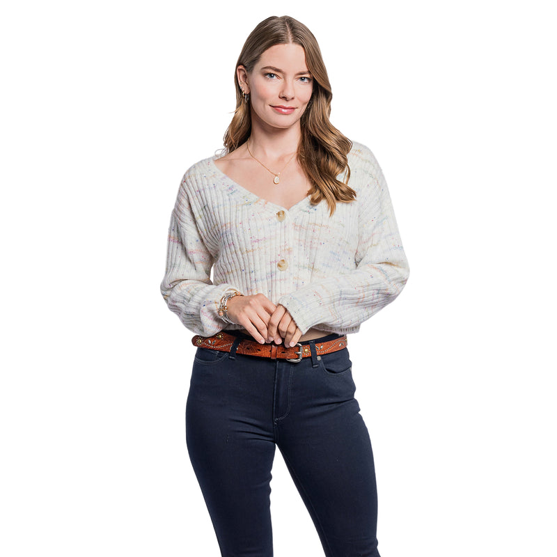 Floral Breeze Leather Belt