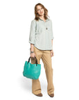 Island Mini Tote - Aqua - image 9
