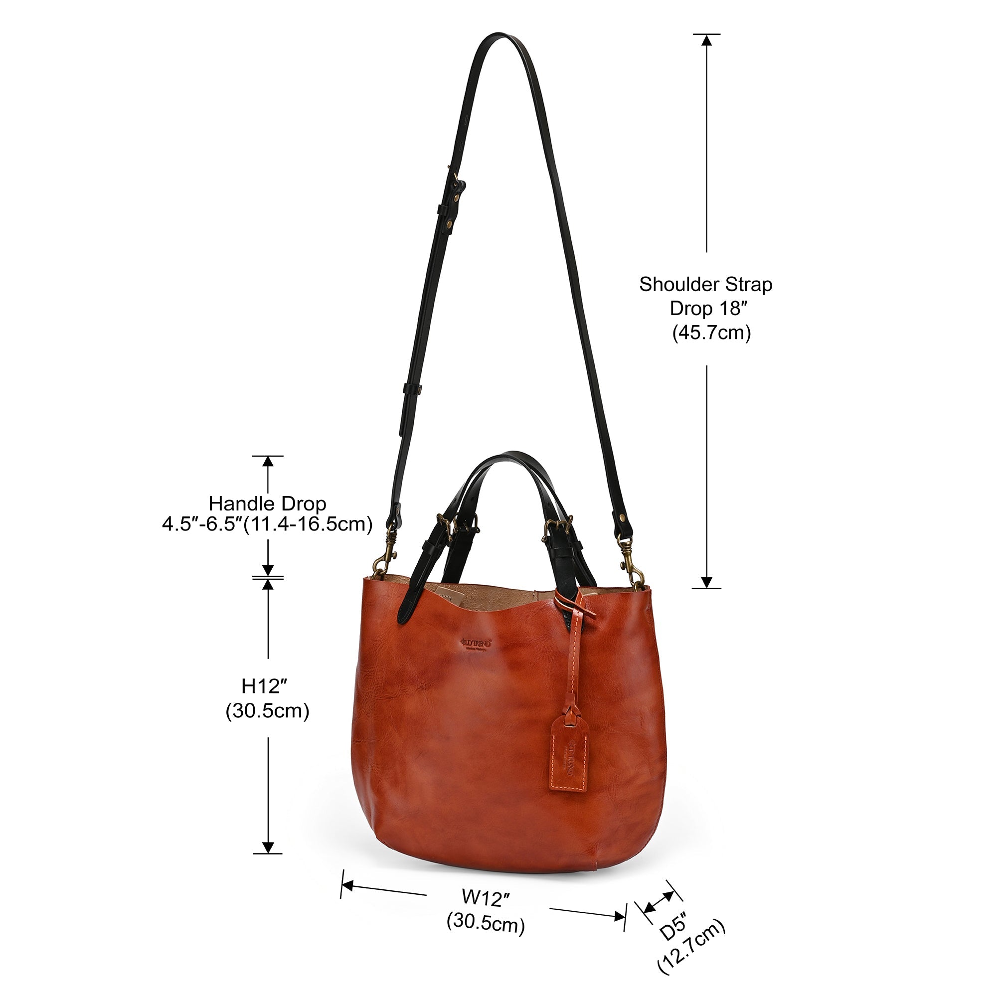 Island Mini Tote - Cognac - image 8