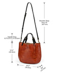 Island Mini Tote - Cognac - image 8