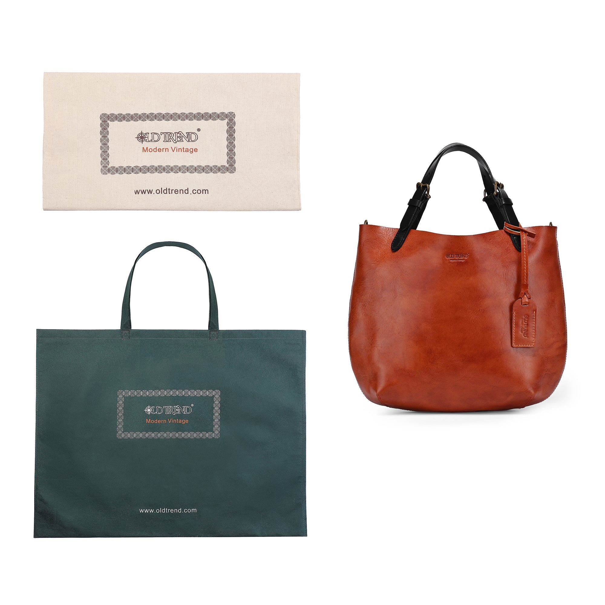 Island Mini Tote - Cognac - image 9