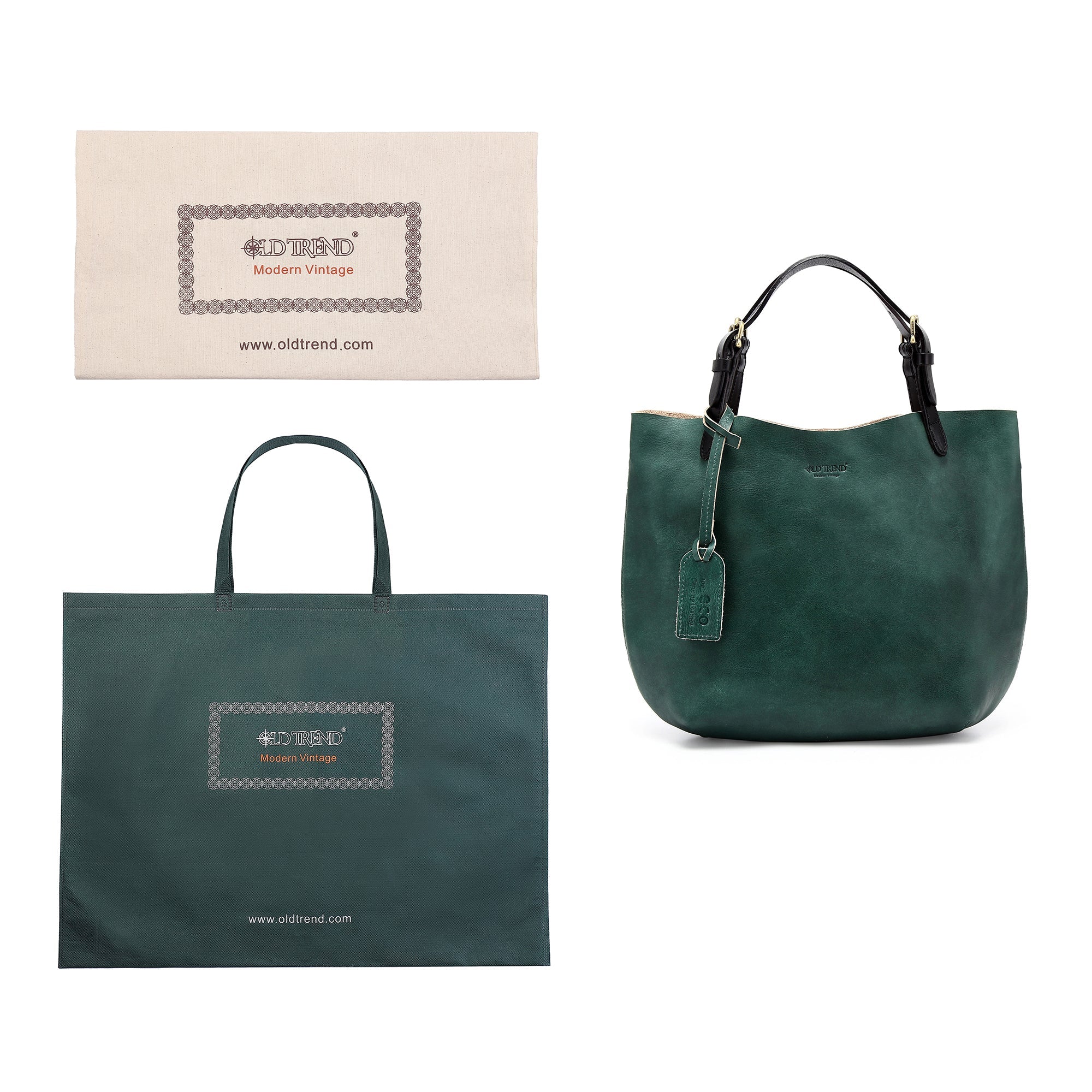 Island Mini Tote - Vintage Green - image 15