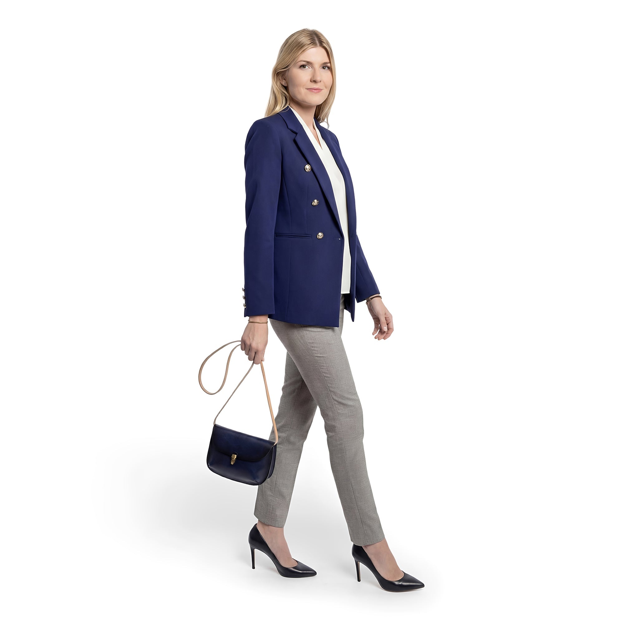 Ada Mini Crossbody - Navy - image 10