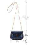 Ada Mini Crossbody - Navy - image 8