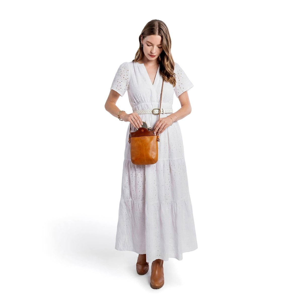 Out West Mini Crossbody - Camel - image 10