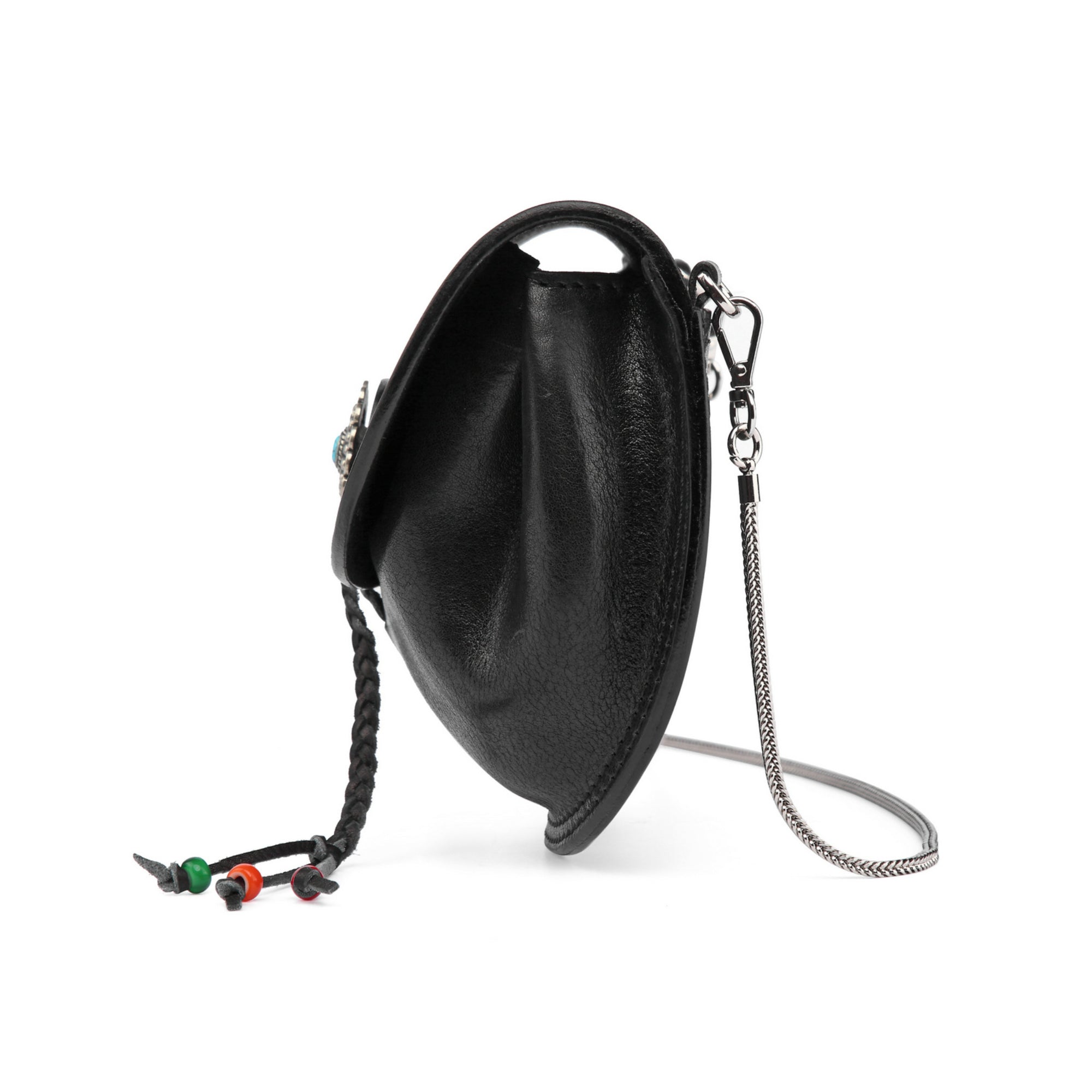 Garden Peony Mini Crossbody - Black - image 13