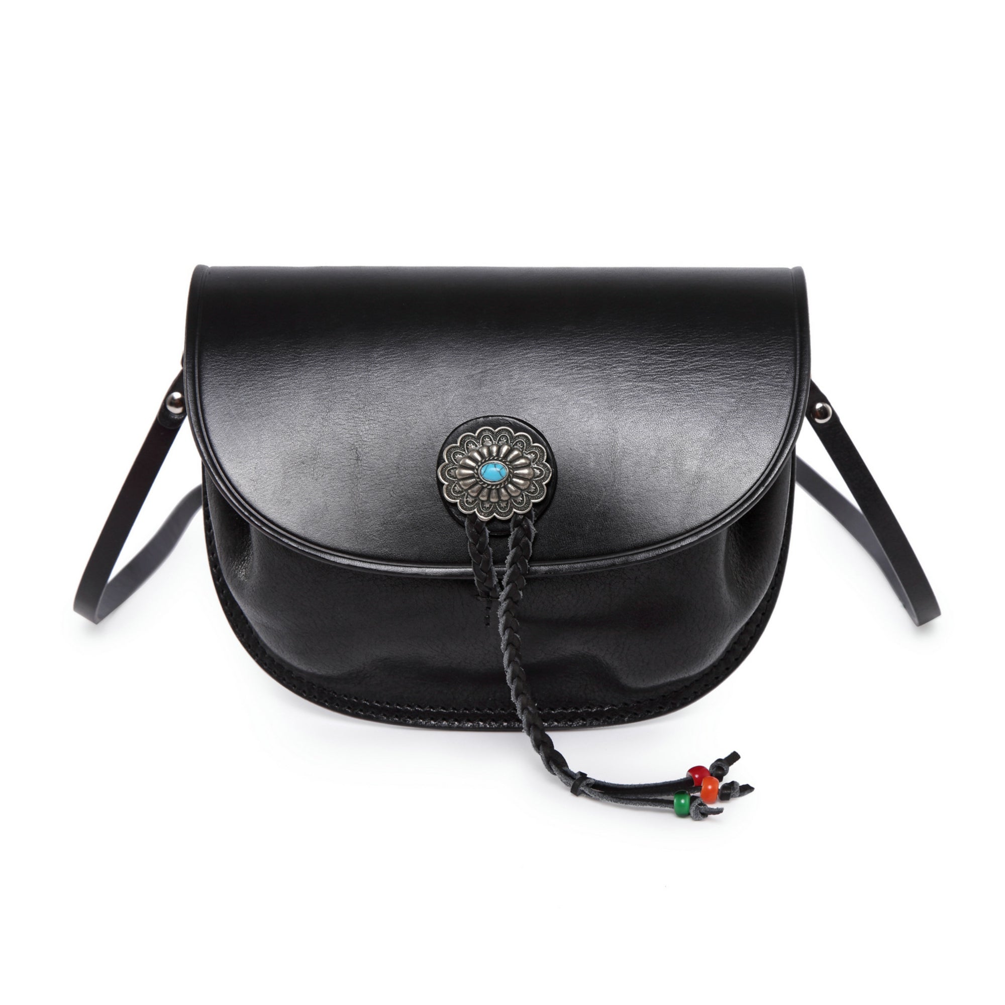 Garden Peony Mini Crossbody - Black - image 1