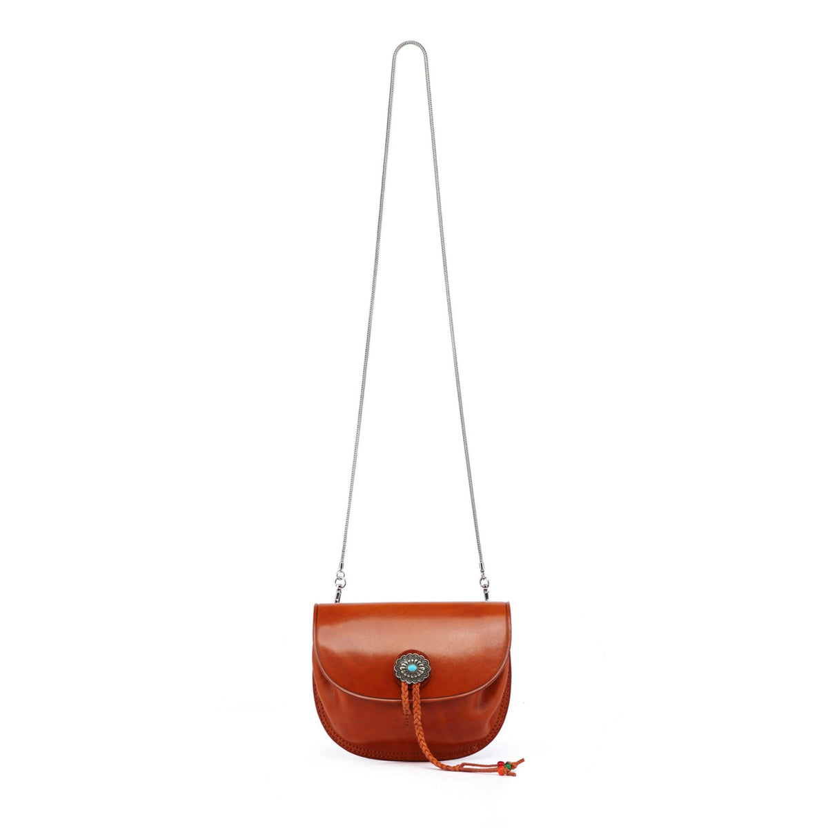 Garden Peony Mini Crossbody - Cognac - image 14