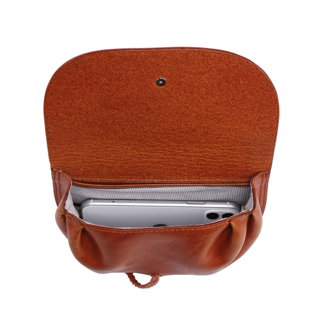 Garden Peony Mini Crossbody - Cognac - image 7