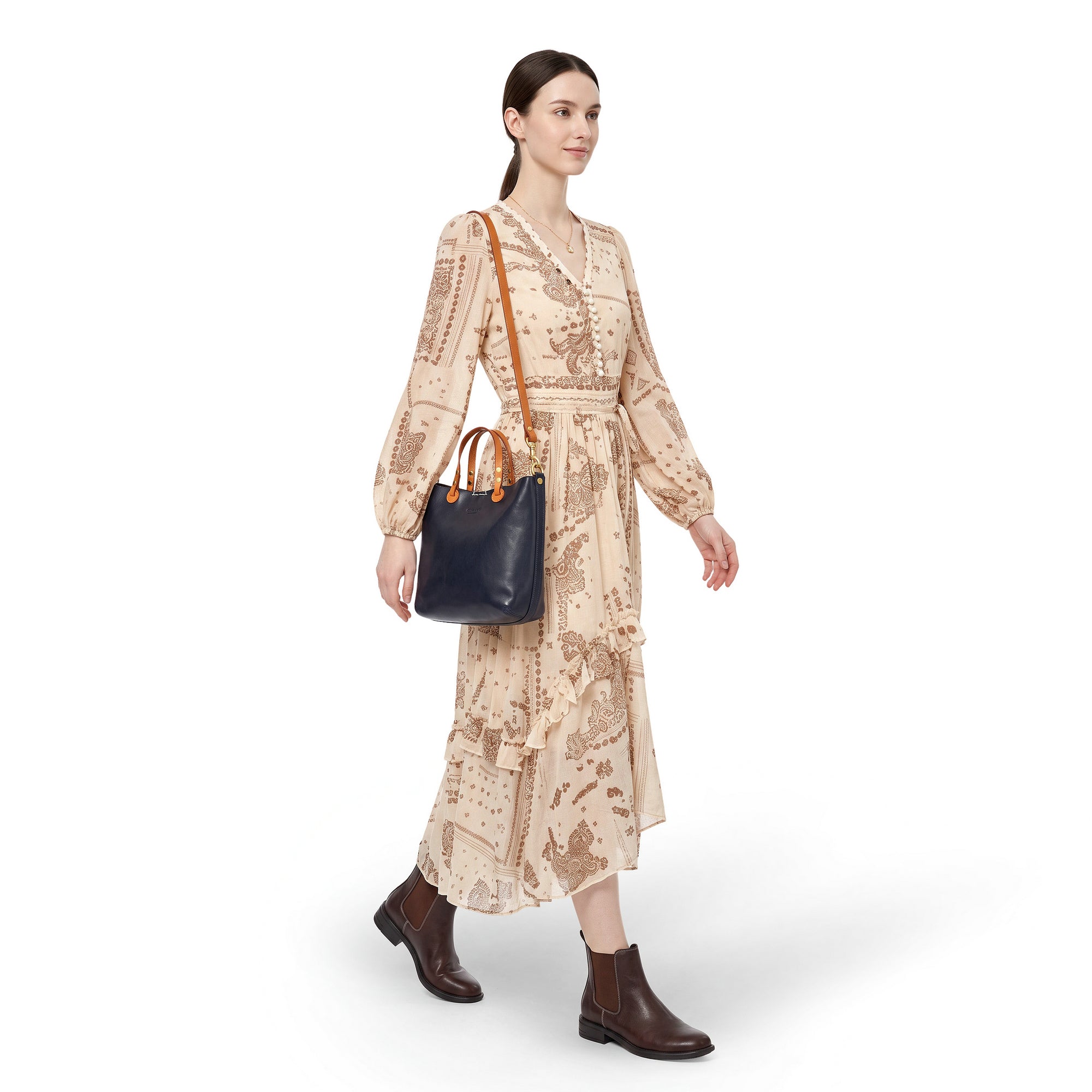 Out West Mini Tote - Navy - image 2