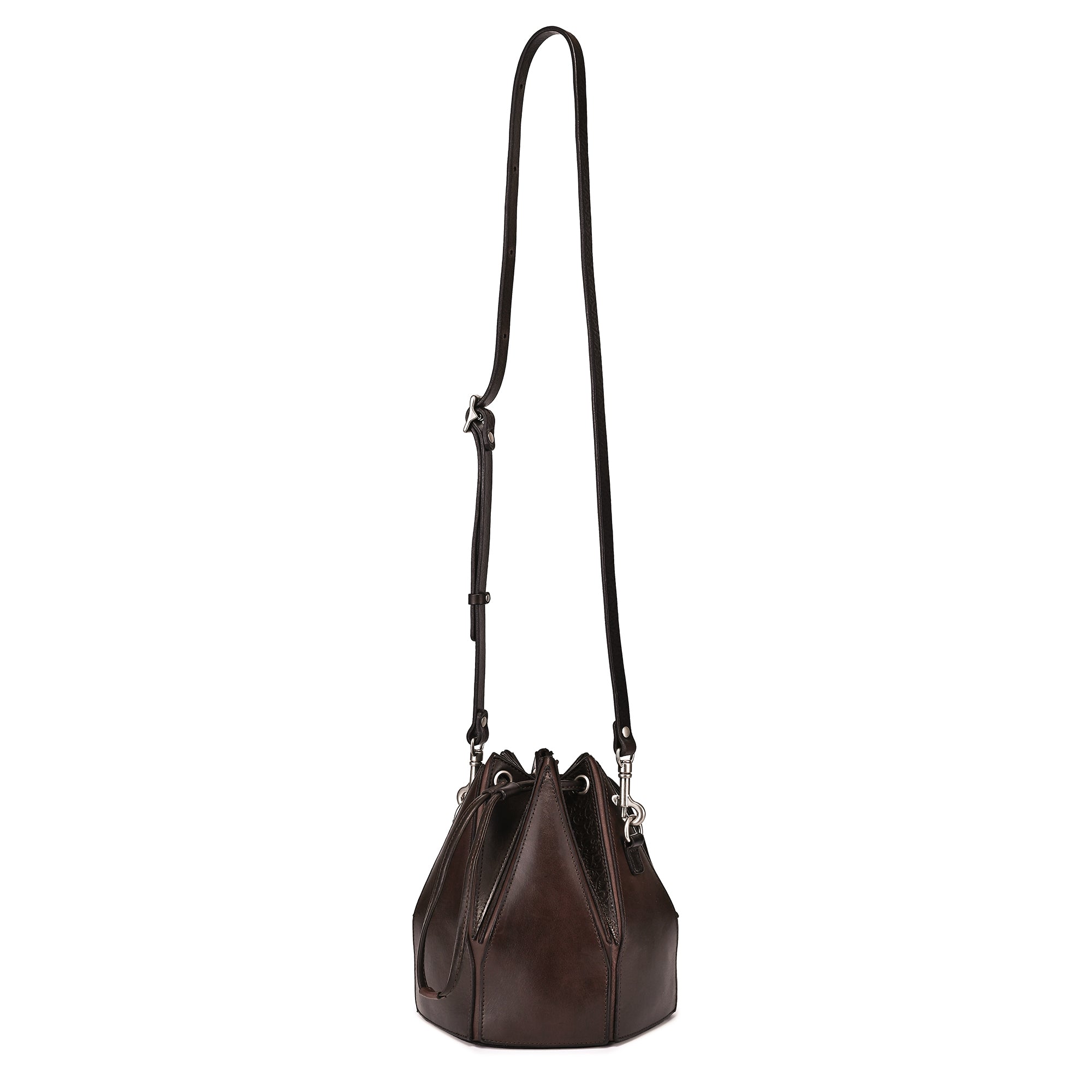 バッグ Buyer Prism Bucket Convertible Crossbody | Genuine Leather Handbag for