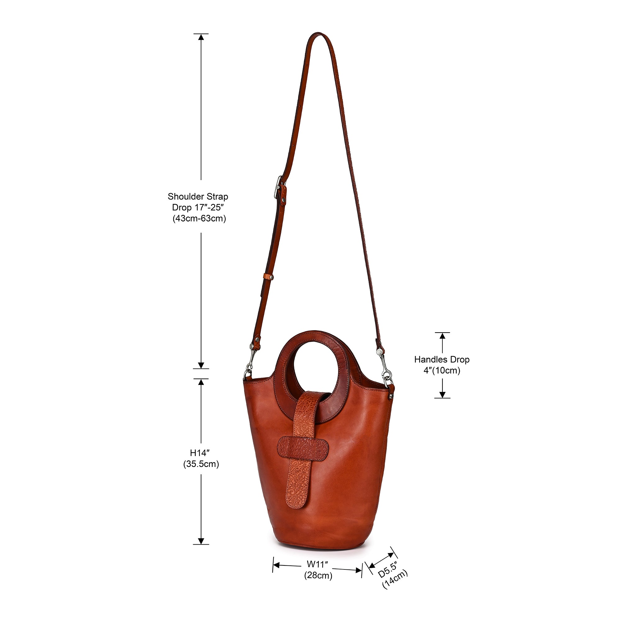 Lily Bucket Crossbody