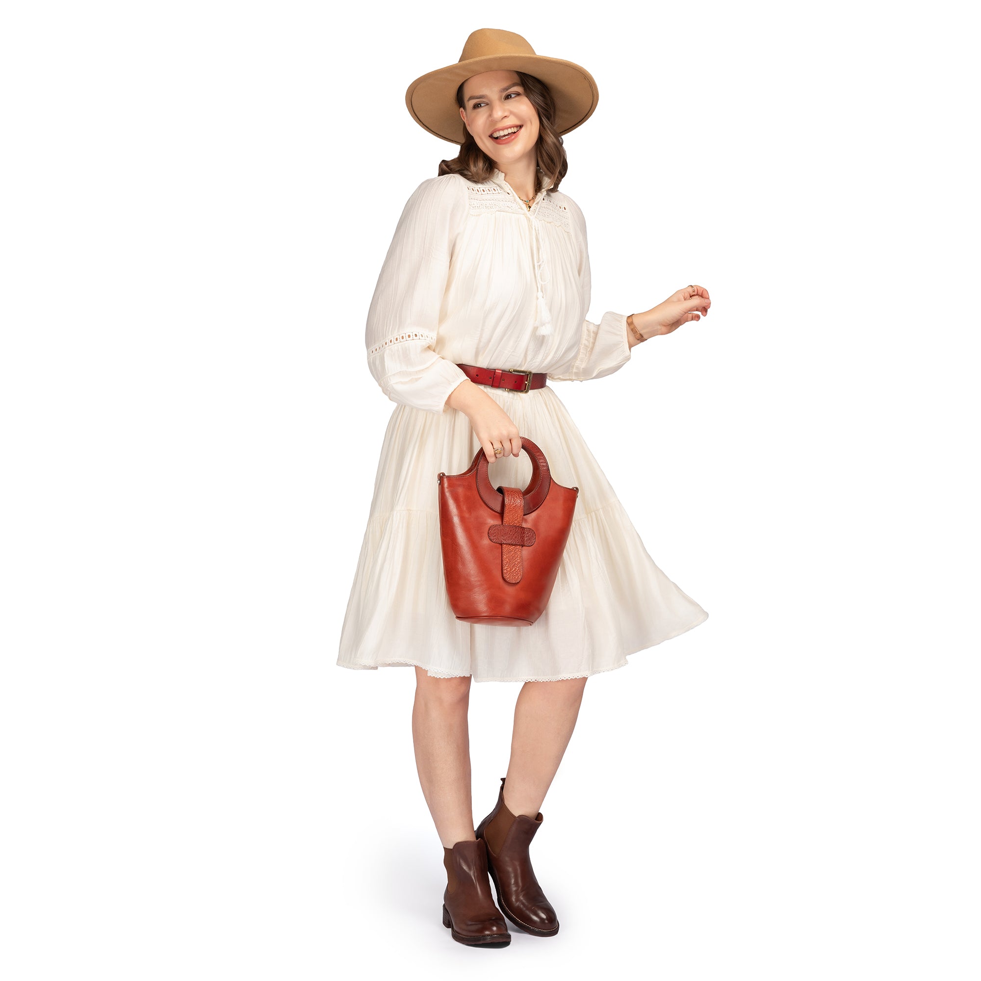 Lily Bucket Crossbody