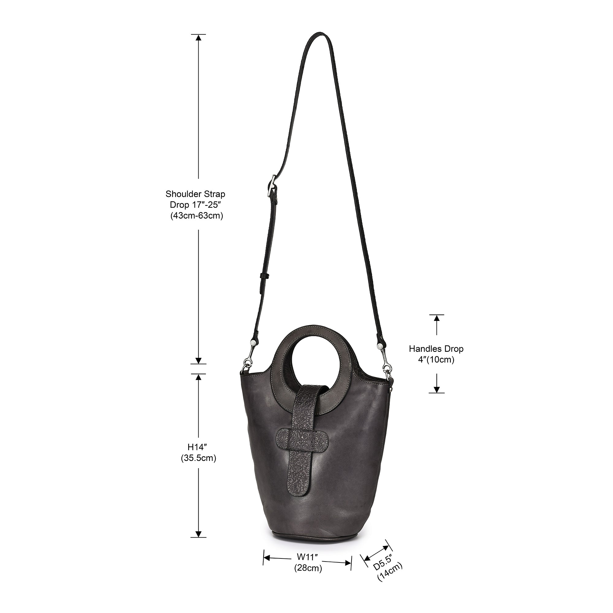 Lily Bucket Crossbody