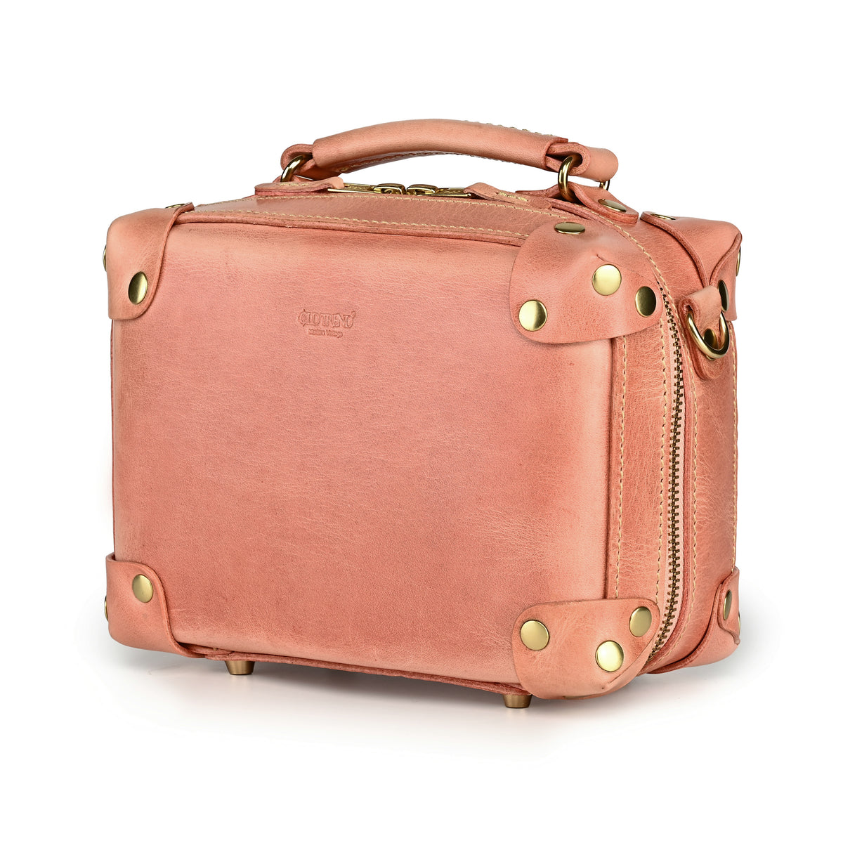 Cedar Mini Trunk Crossbody in Blush - photo 11 