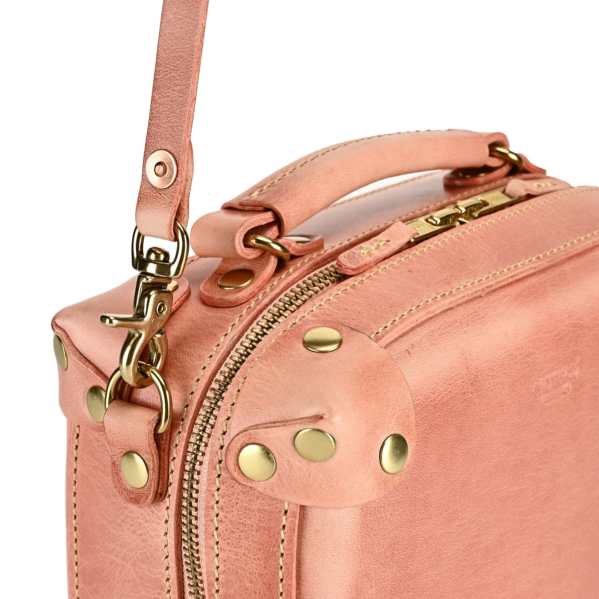 Cedar Mini Trunk Crossbody in Blush - photo 15 