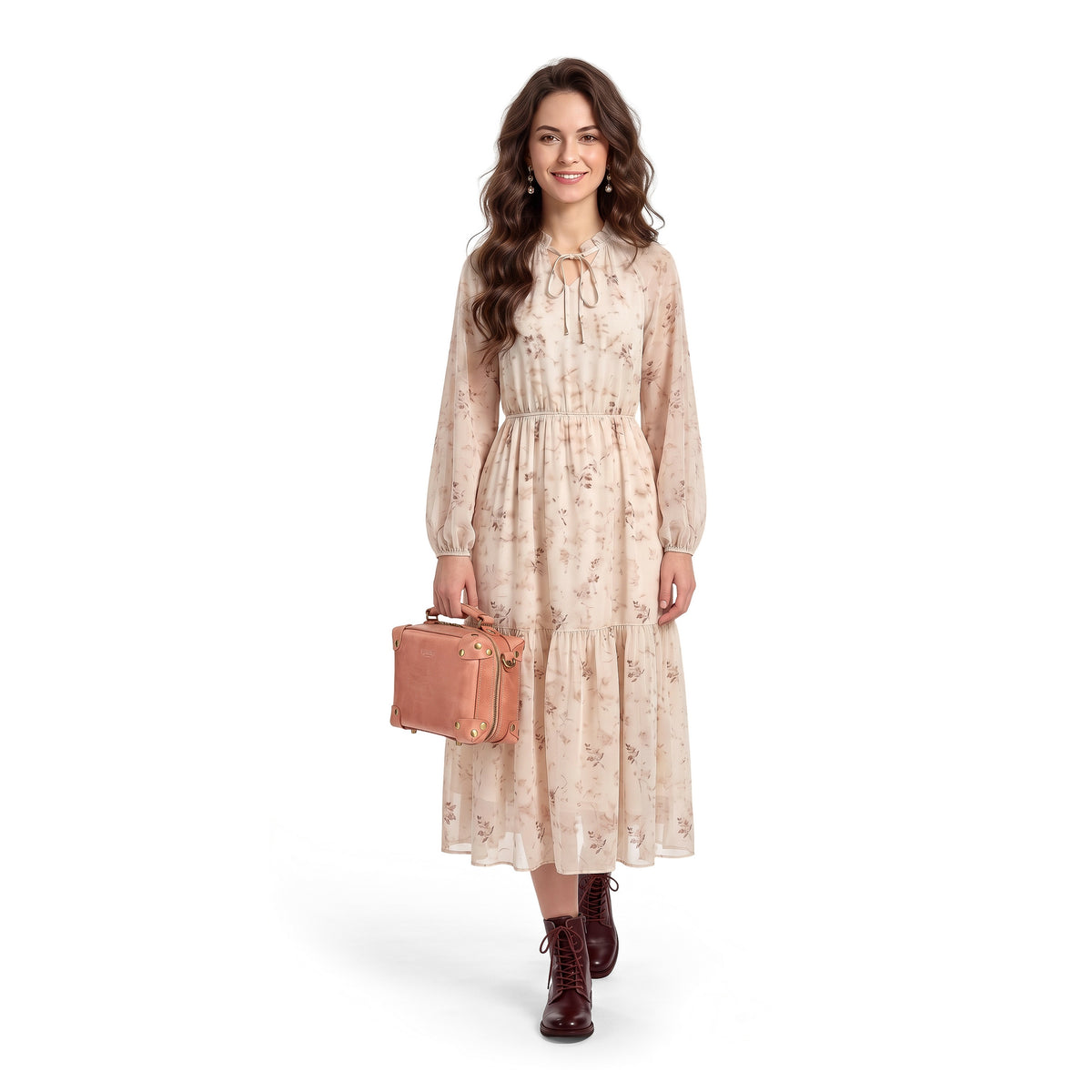 Cedar Mini Trunk Crossbody in Blush - photo 9 
