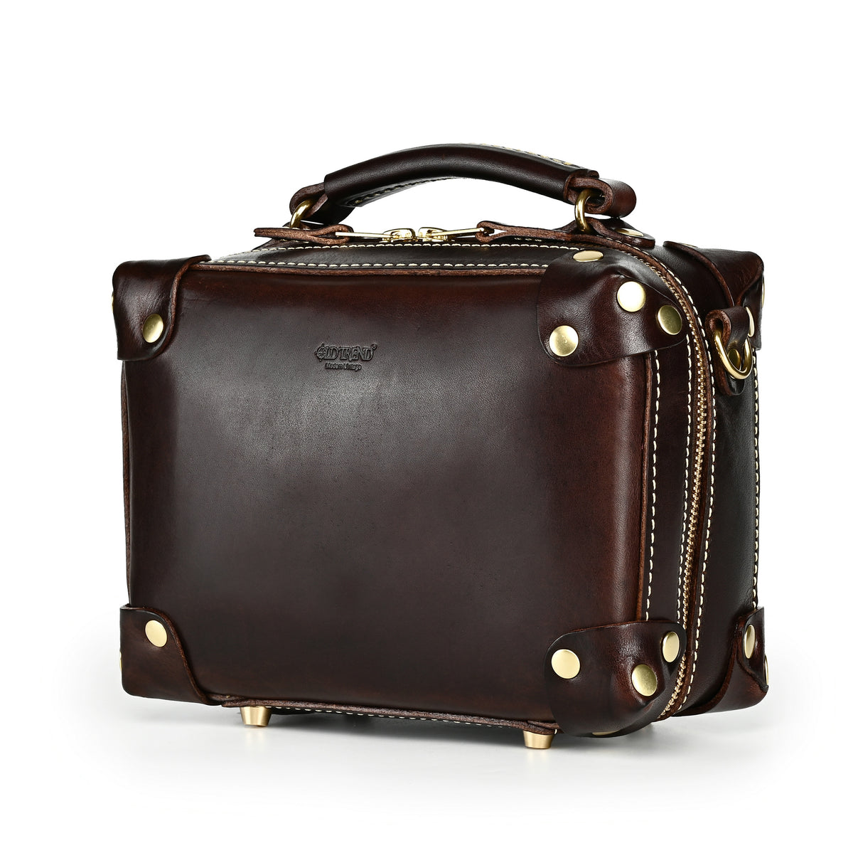 Cedar Mini Trunk Crossbody in Brown - photo 11 