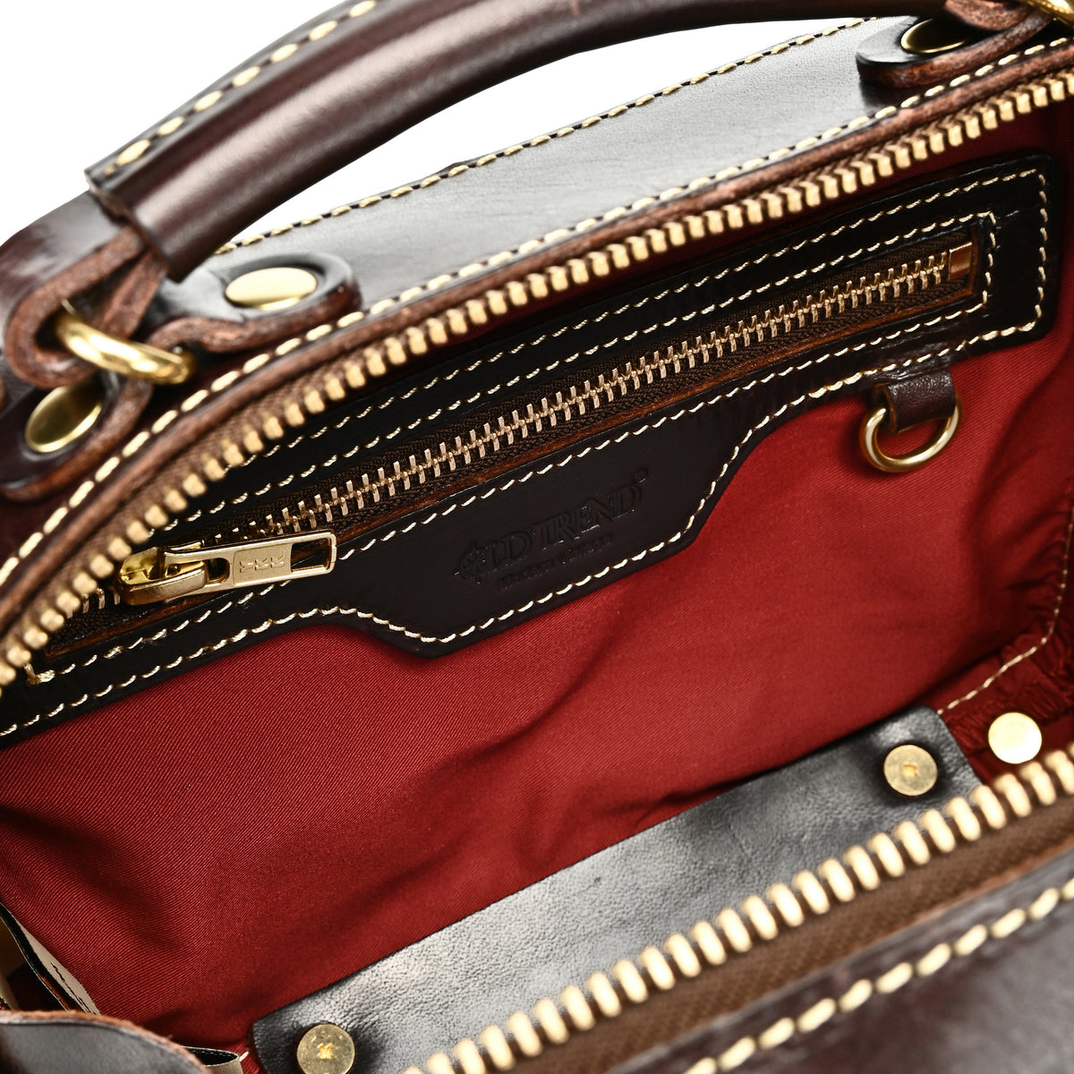 Cedar Mini Trunk Crossbody in Brown - photo 12 