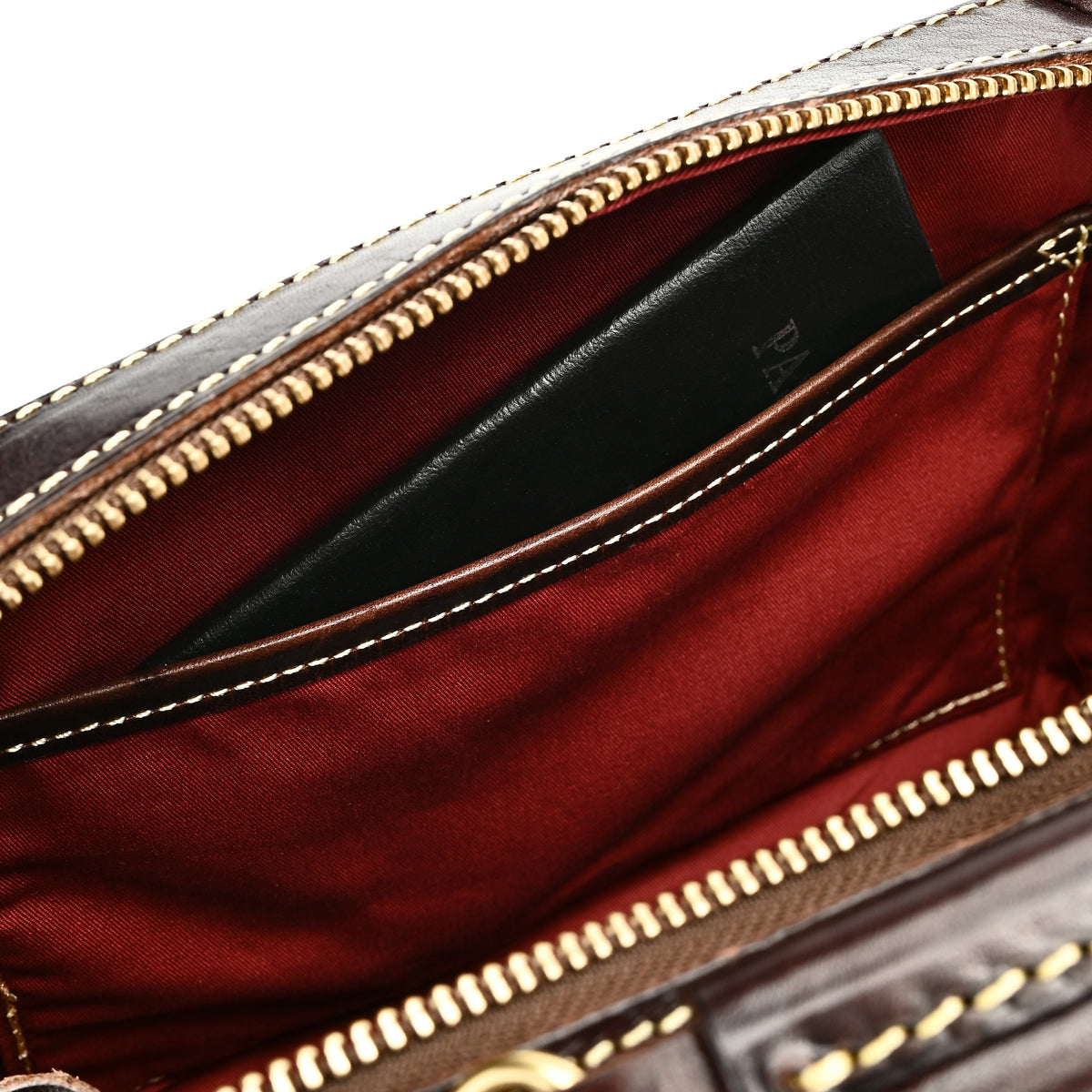 Cedar Mini Trunk Crossbody in Brown - photo 13 