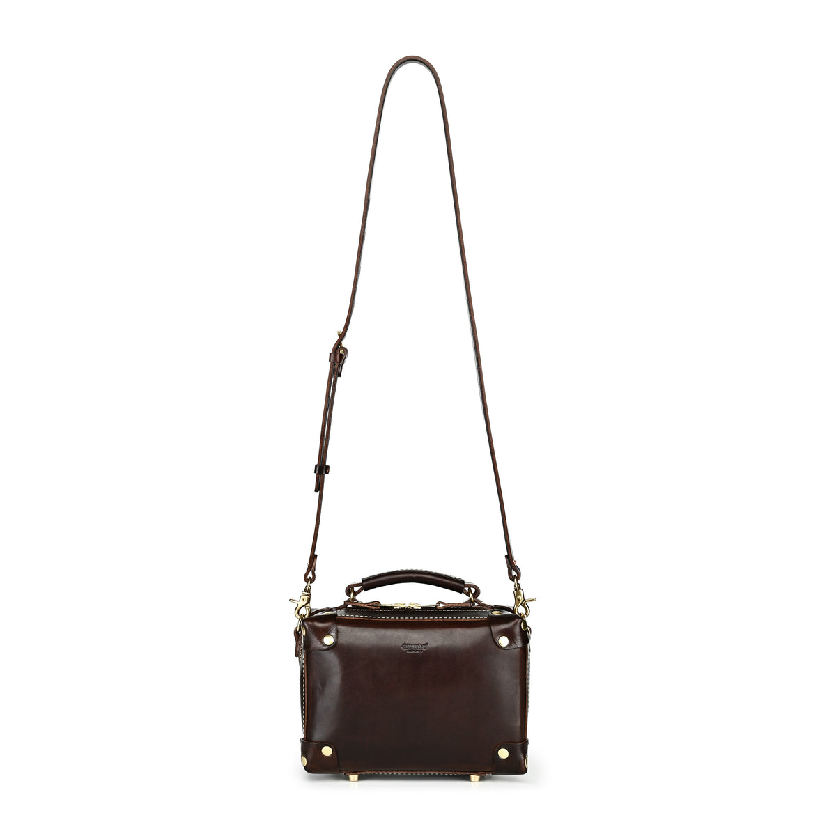 Cedar Mini Trunk Crossbody in Brown - photo 16 