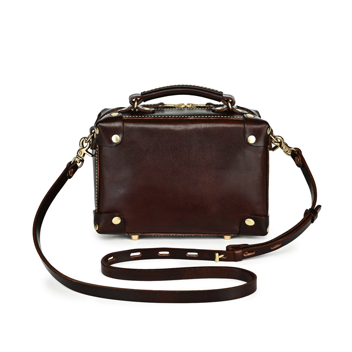 Cedar Mini Trunk Crossbody in Brown - photo 3 