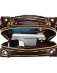 Cedar Mini Trunk Crossbody in Brown - photo 5 