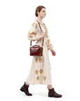 Cedar Mini Trunk Crossbody in Burgundy - photo 2 