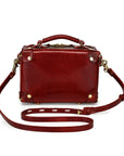 Cedar Mini Trunk Crossbody in Burgundy - photo 3 