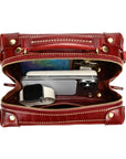 Cedar Mini Trunk Crossbody in Burgundy - photo 5 