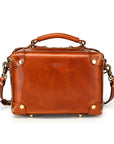 Cedar Mini Trunk Crossbody in Caramel - photo 1 