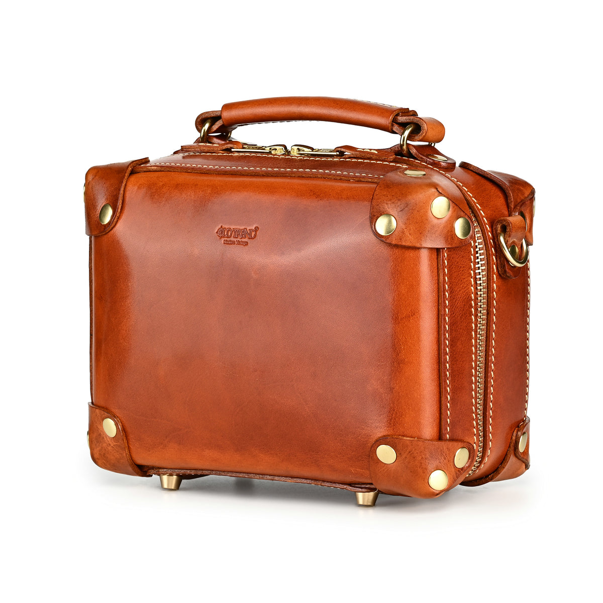 Cedar Mini Trunk Crossbody in Caramel - photo 11 