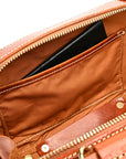 Cedar Mini Trunk Crossbody in Caramel - photo 13 
